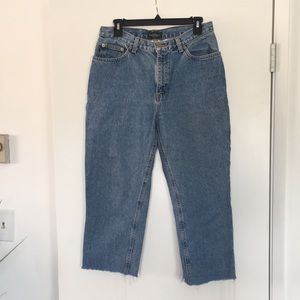 Vintage Ralph Lauren Petite Cropped Jeans